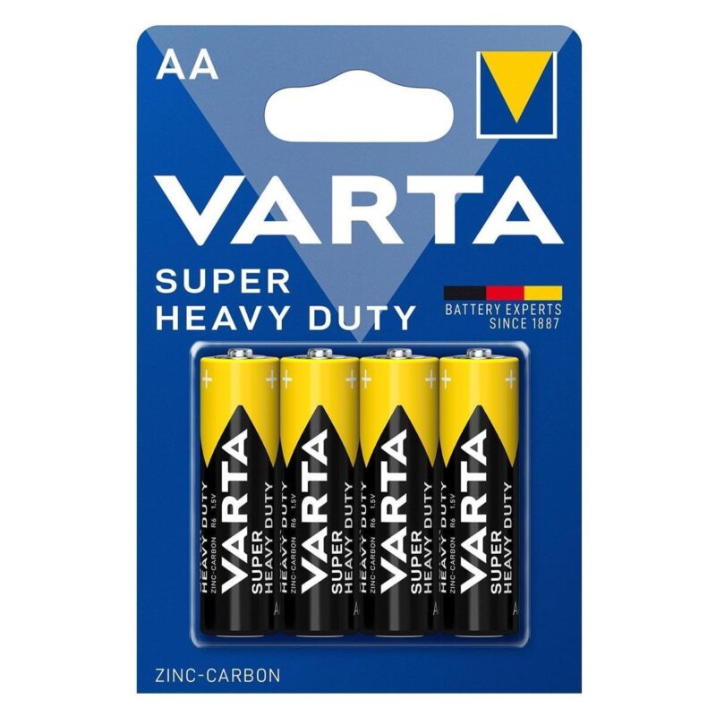 Varta Super Heavy Duty AA Kalem Pil 4'lü Paket