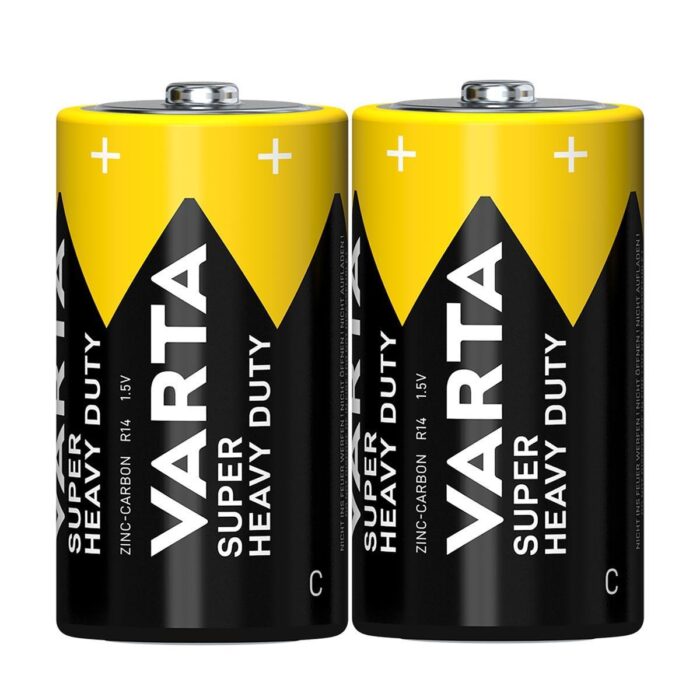 Varta Super Heavy Duty C Orta Boy 2’li Shrink