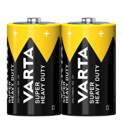 Varta Super Heavy Duty D Büyük Boy 2’li Shrink