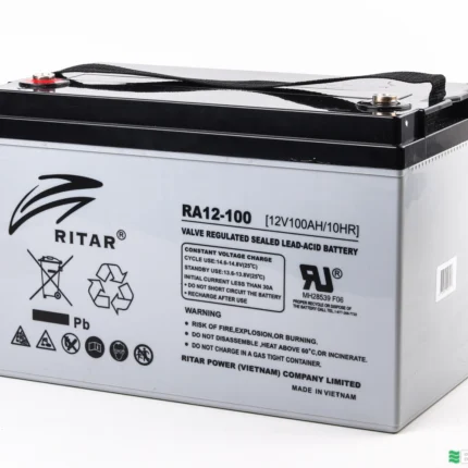 Ritar 12V 100Ah Bakımsız Kuru Akü