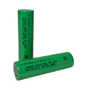 Micron 18650 3.7V 2600mAh Lityum İyon Pil