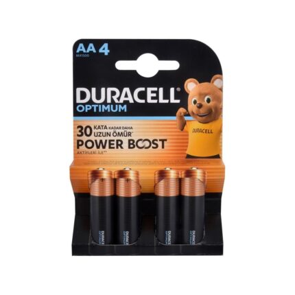 Duracell Optimum AA Alkalin Kalem Pil 4’lü Paket