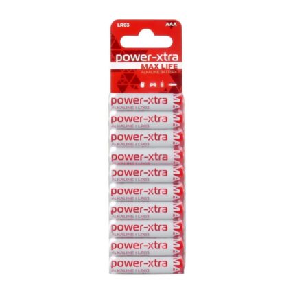 Power-Xtra MaxLife AAA Alkalin Kalem Pil 10’lu Paket